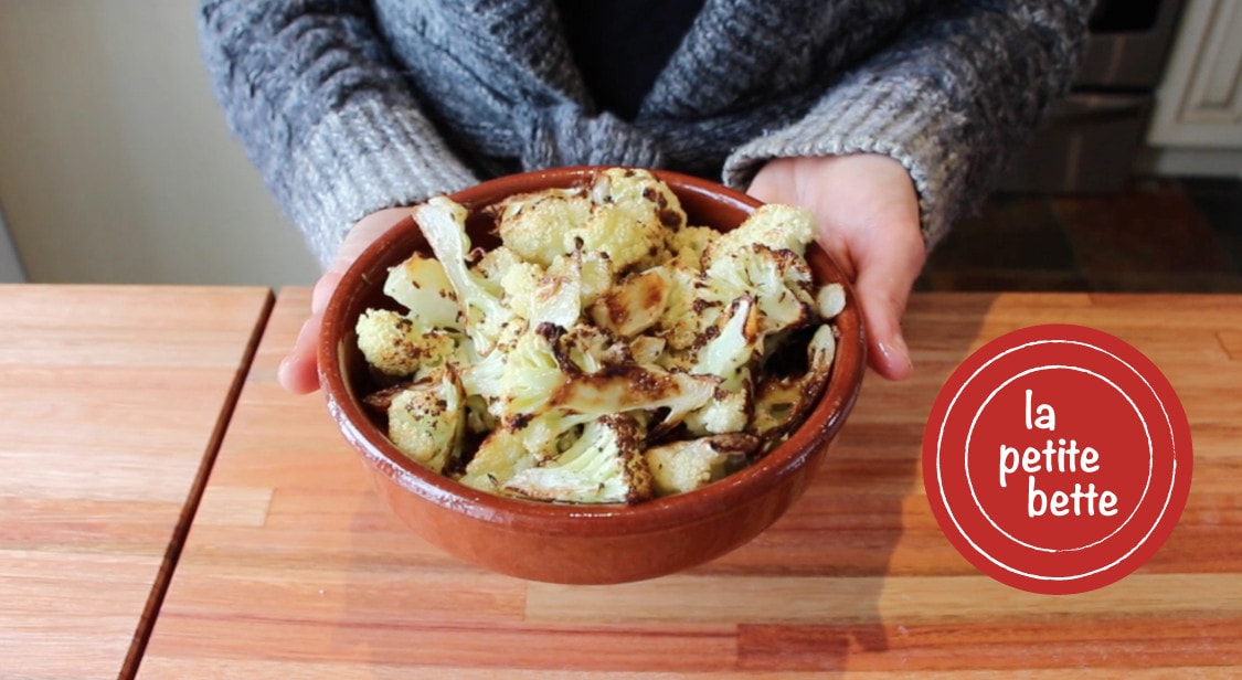 chou-fleur grillé au four