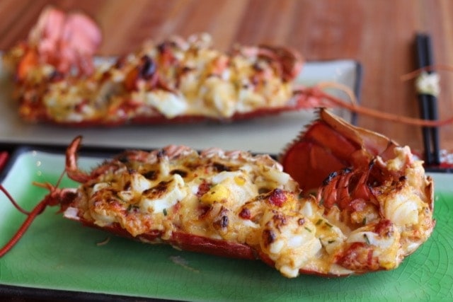 Homard en gratin à la japonaise