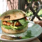 burger au saumon