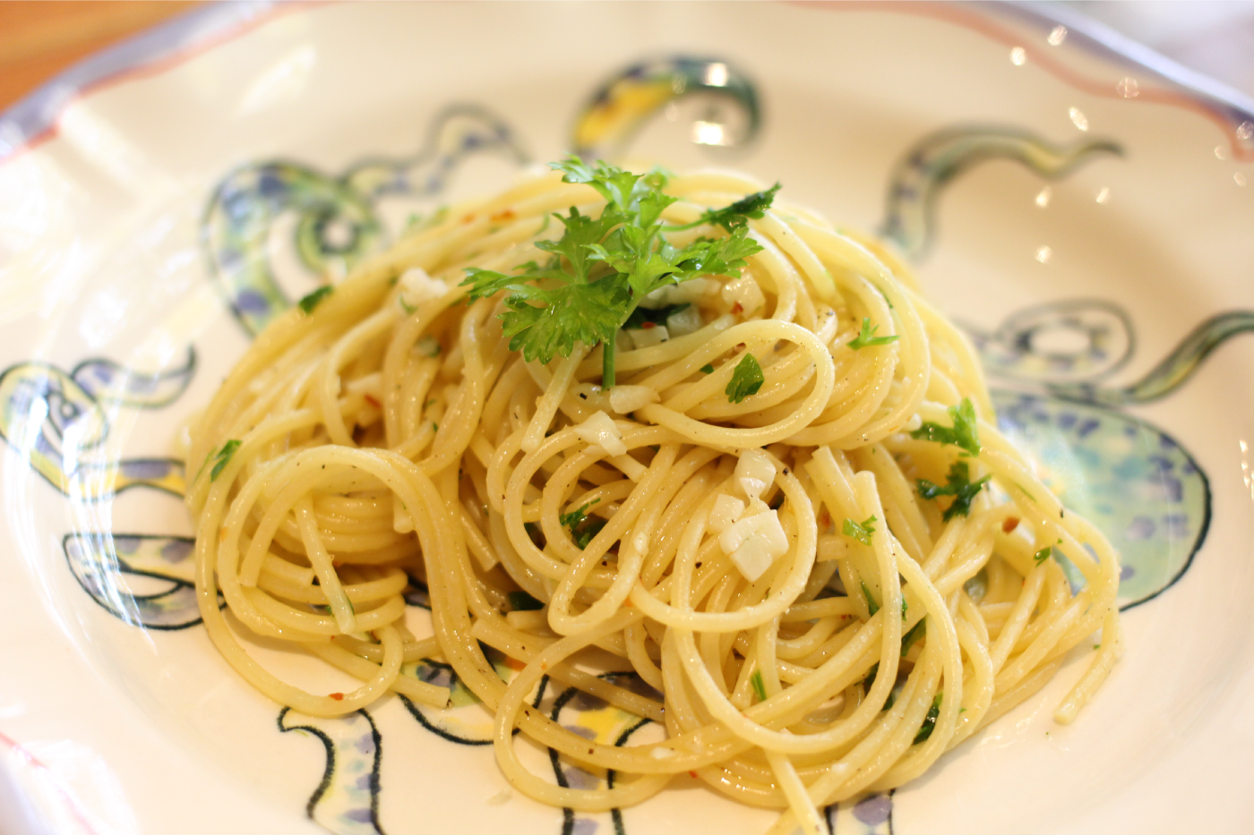 spaghetti aglio e olio