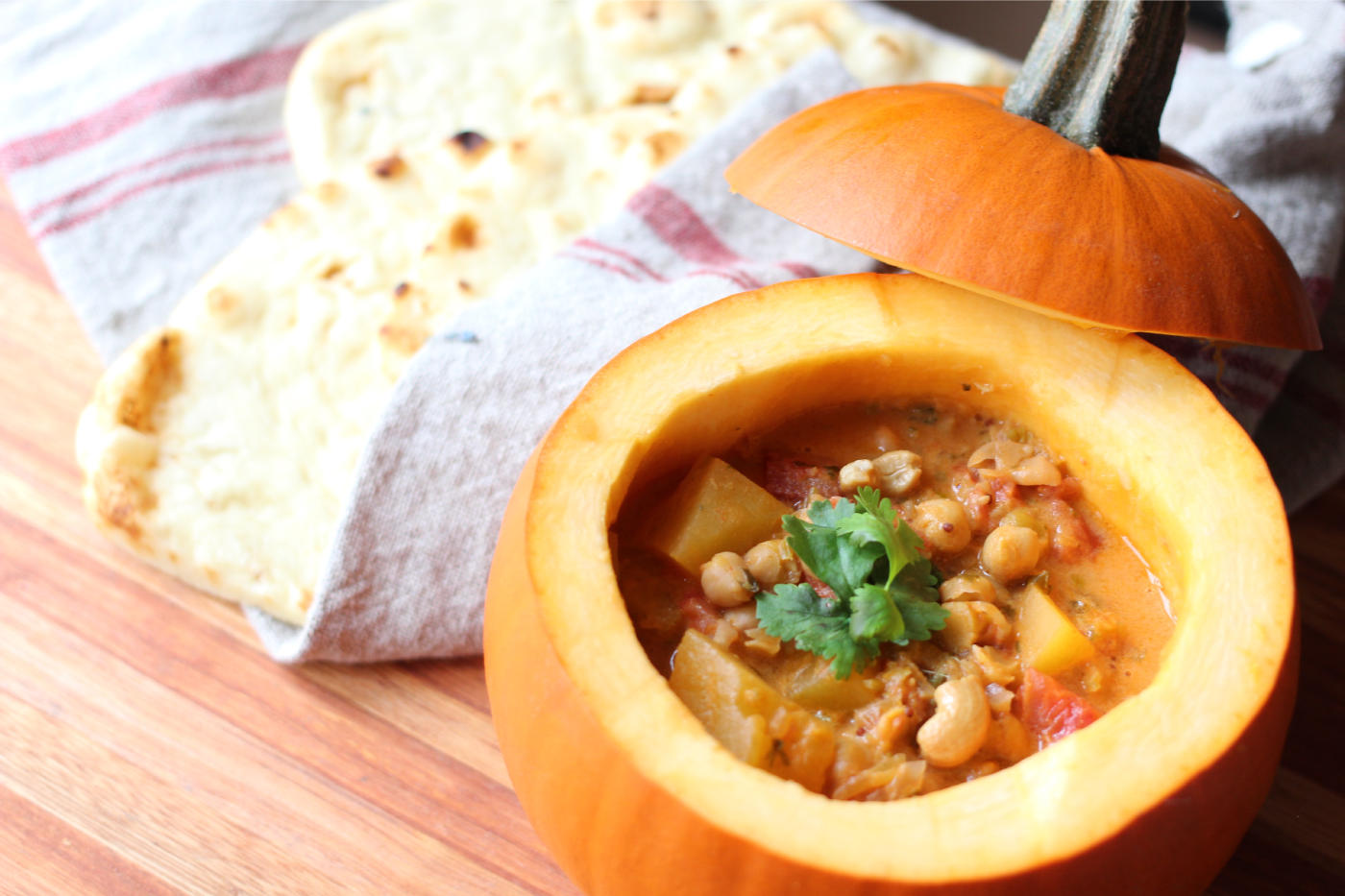 cari à la citrouille