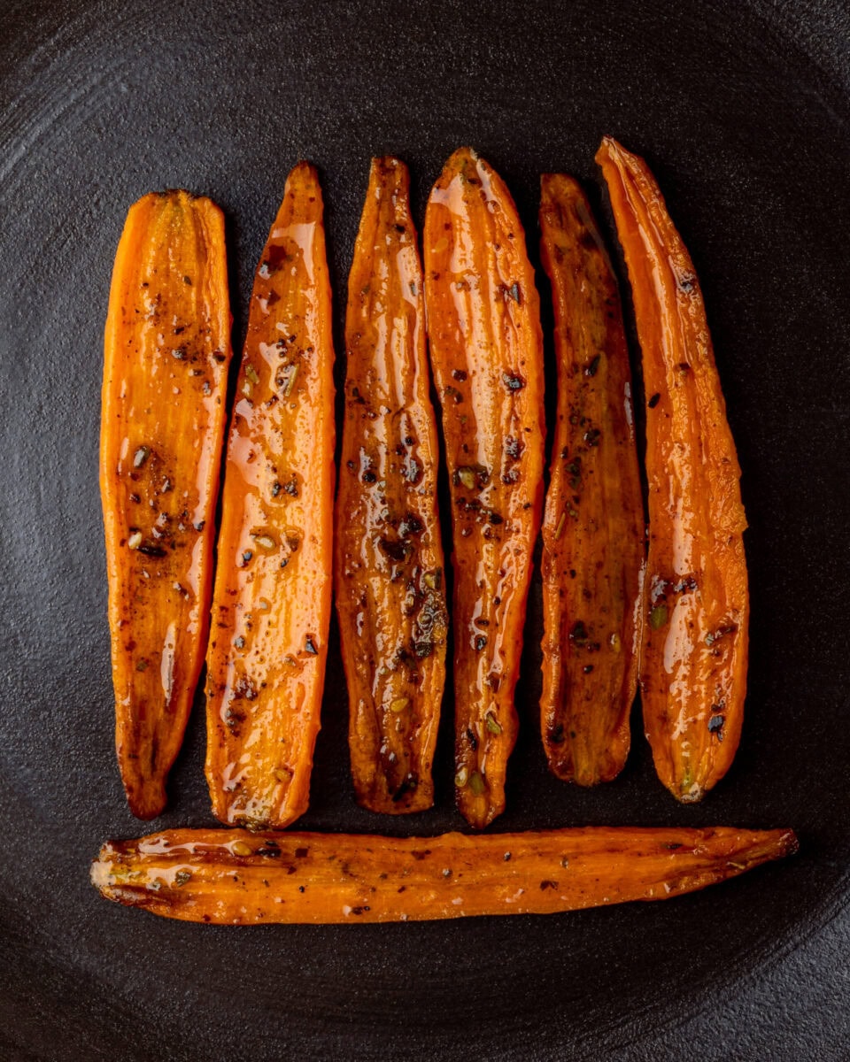 carottes grillées au air fryer