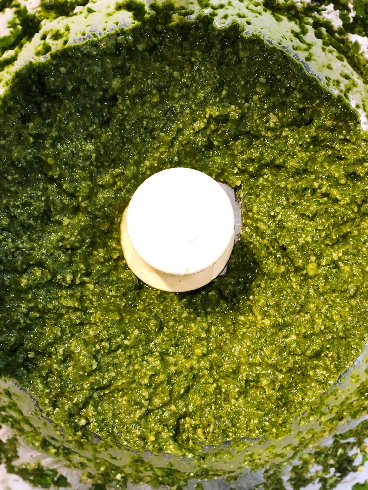 recette pesto au robot