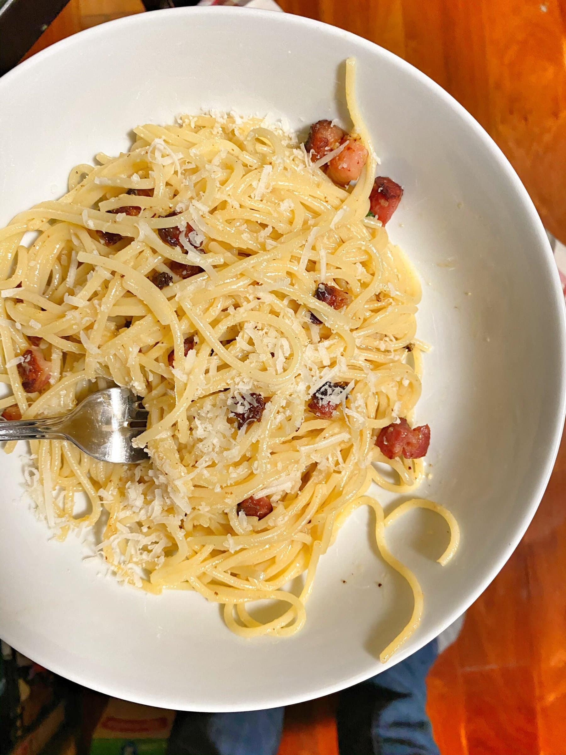 Spaghetti carbonara