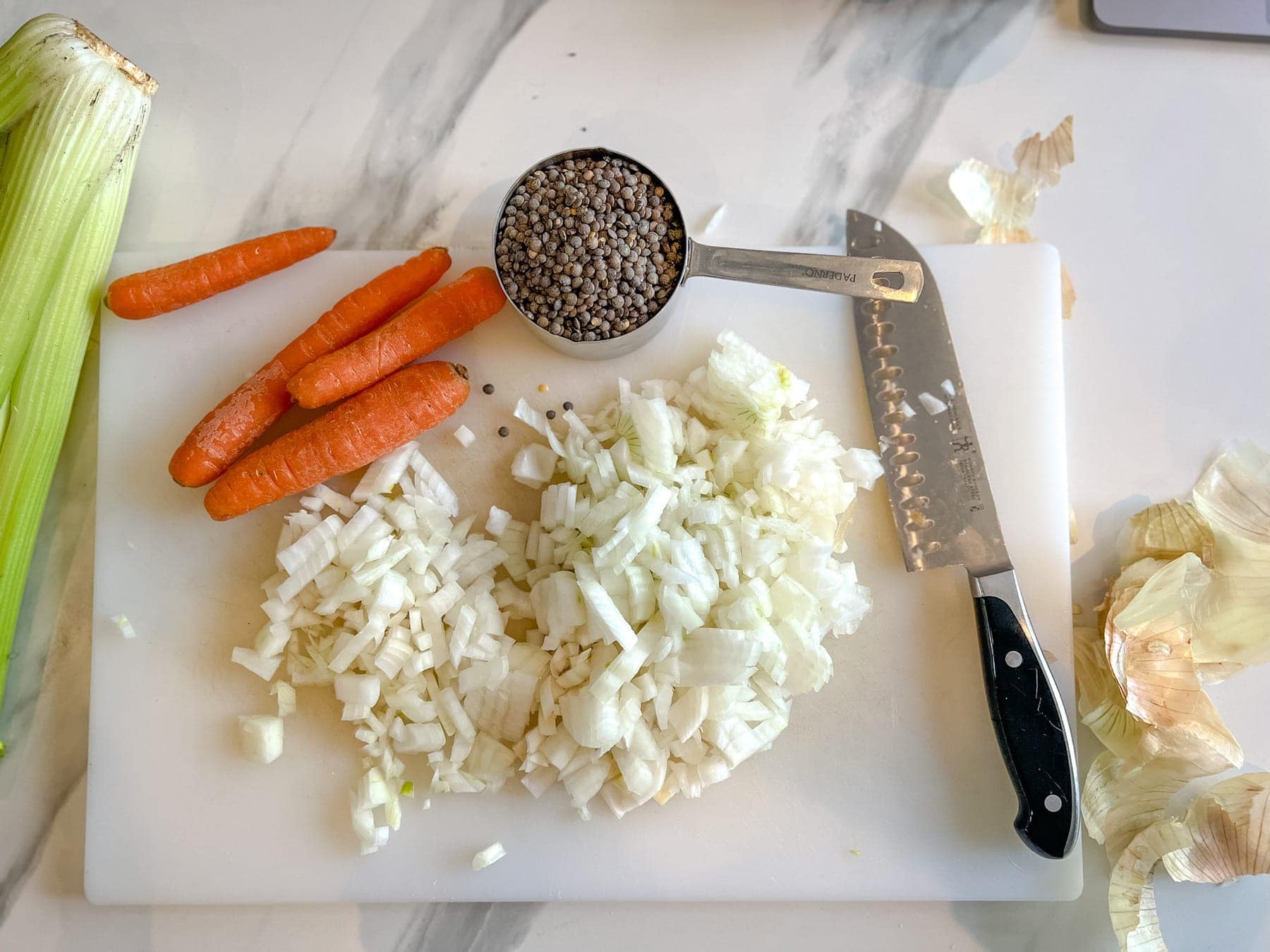Soupe aux lentilles facile