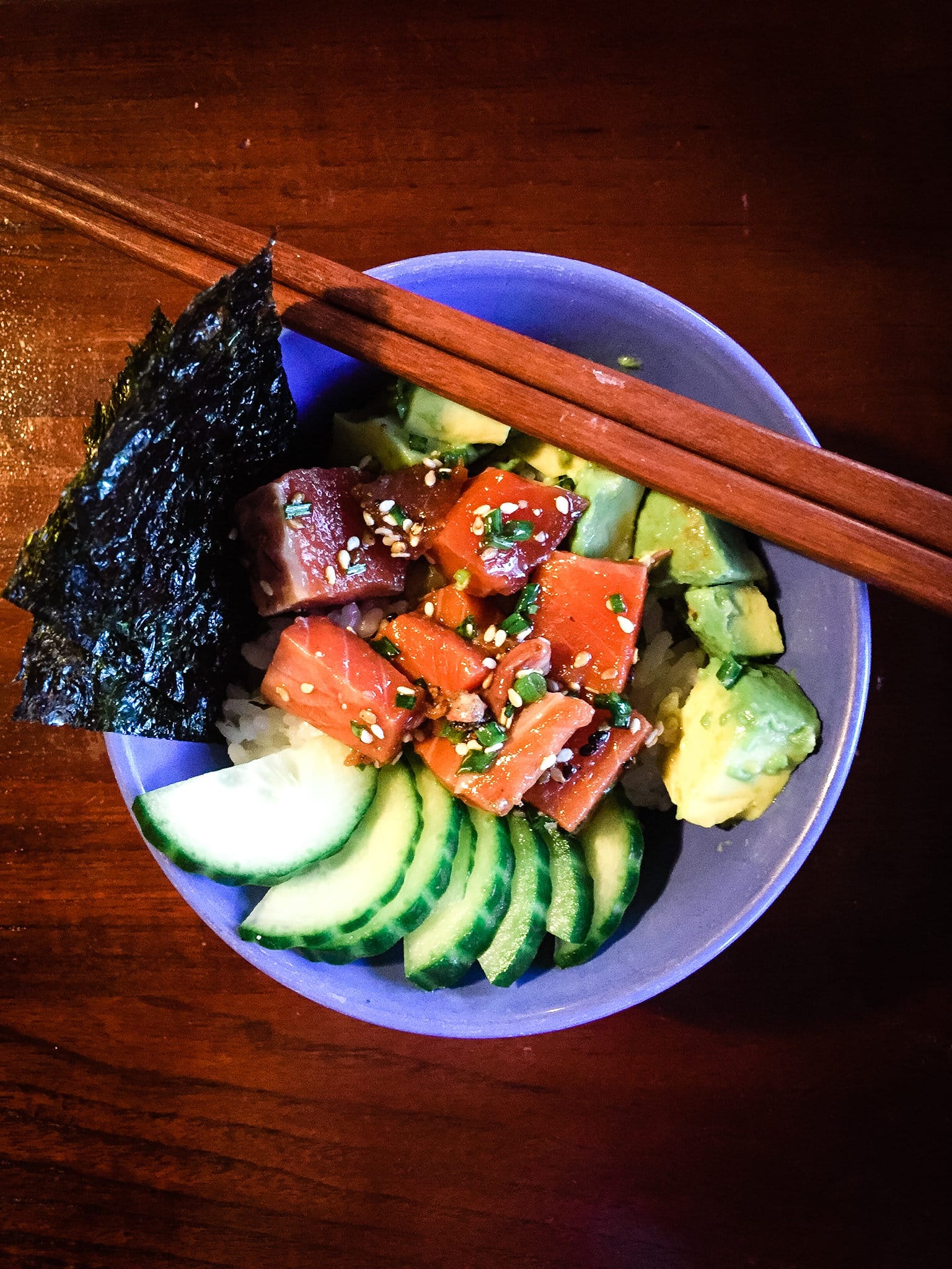 recette poke bowl