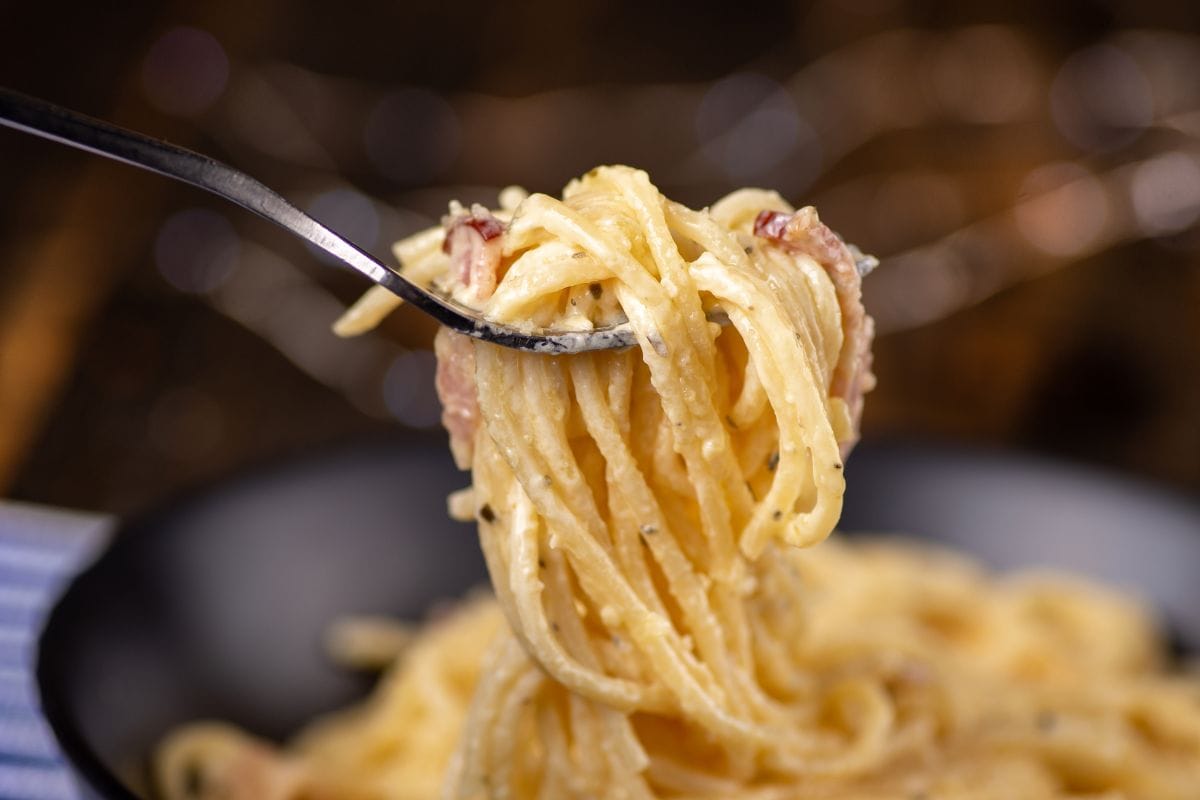 spaghetti carbonara recette