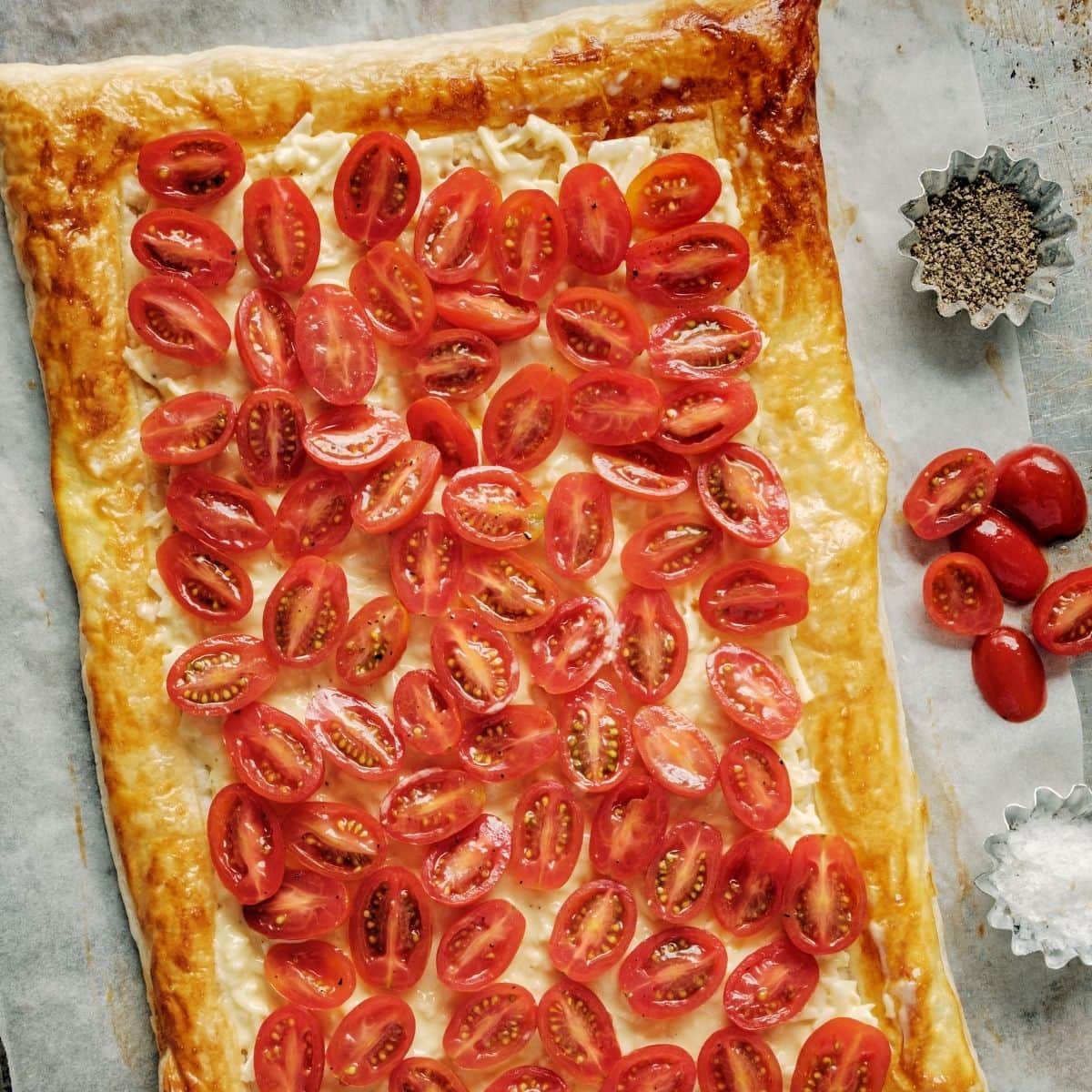 tarte à la tomate
