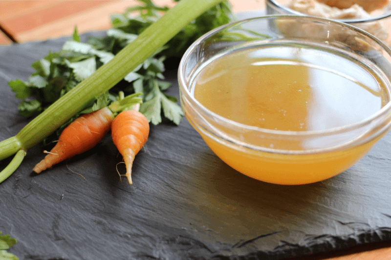 bouillon de volaille maison