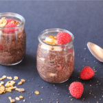 pouding de chia au chocolat
