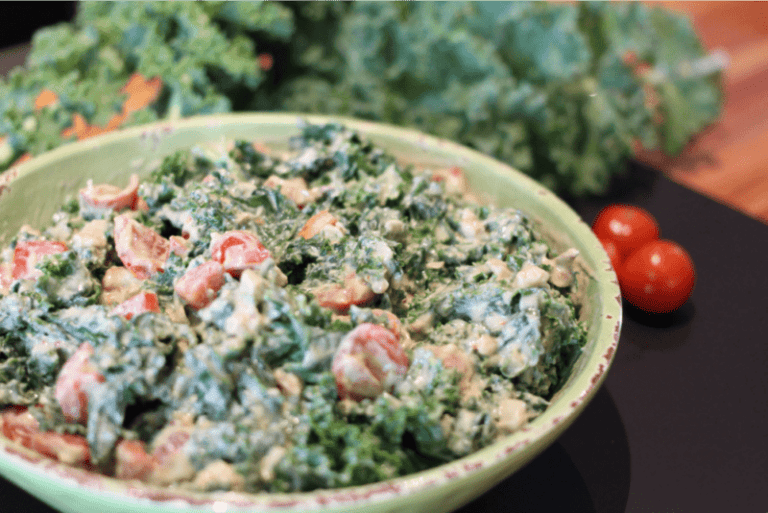 salade repas kale avocat chipotle