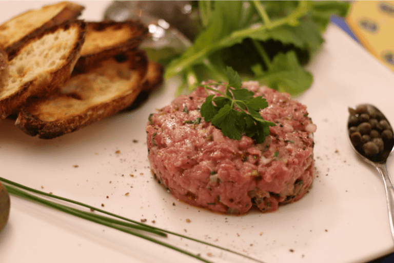 Tartare de boeuf maison