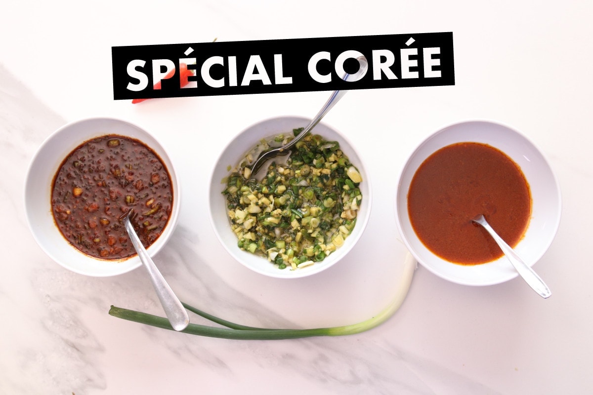 sauces coréennes