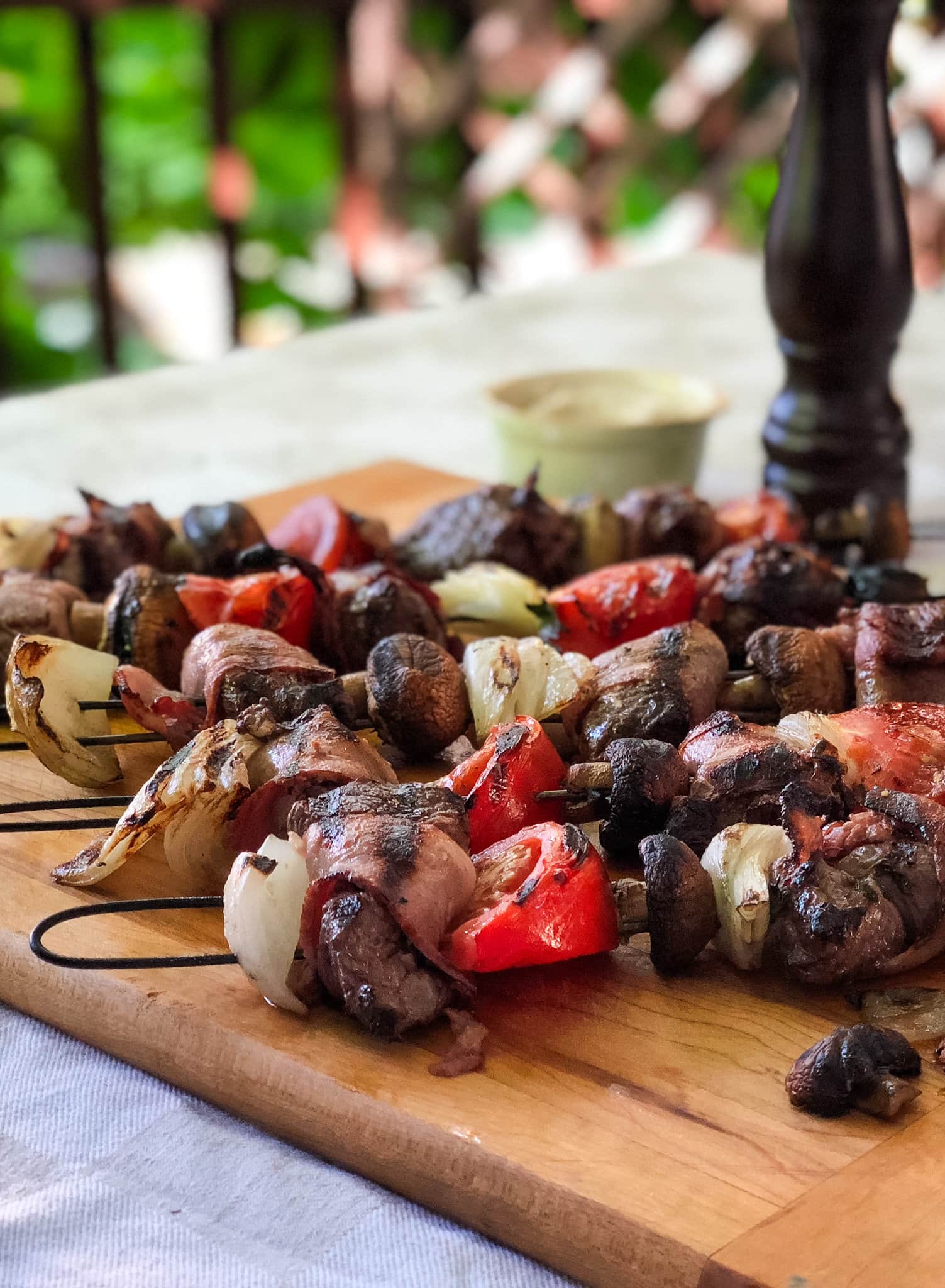 brochettes de boeuf