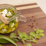 fromage feta mariné