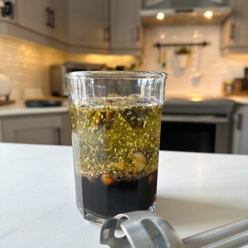 marinade vinaigrette shiitake sésame