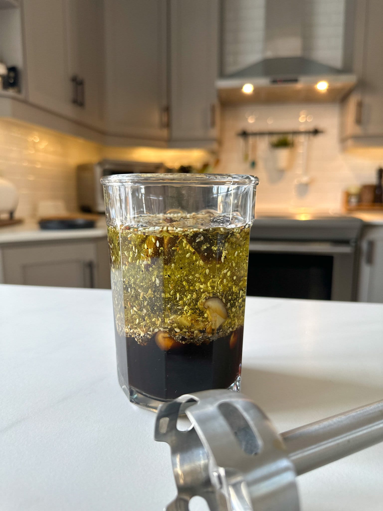 marinade vinaigrette shiitake sésame