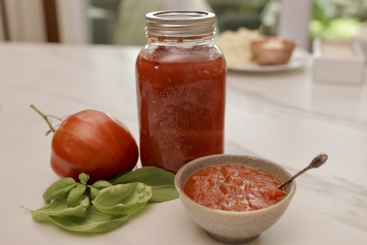 sauce tomate maison
