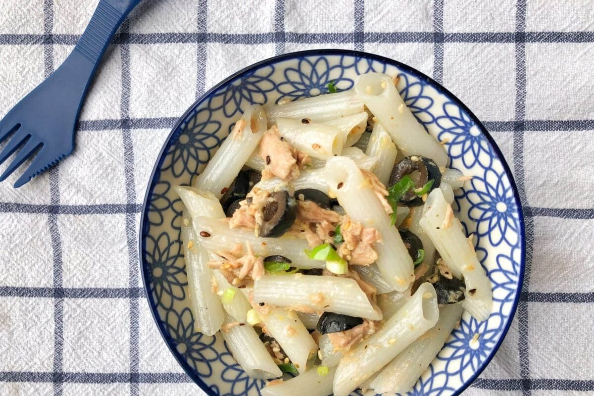 Nouilles express au thon et sésame