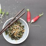Salade d'algues wakame japonaise
