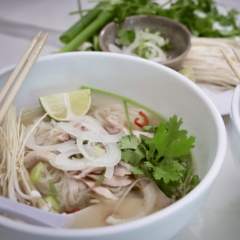 soupe tonkinoise au poulet