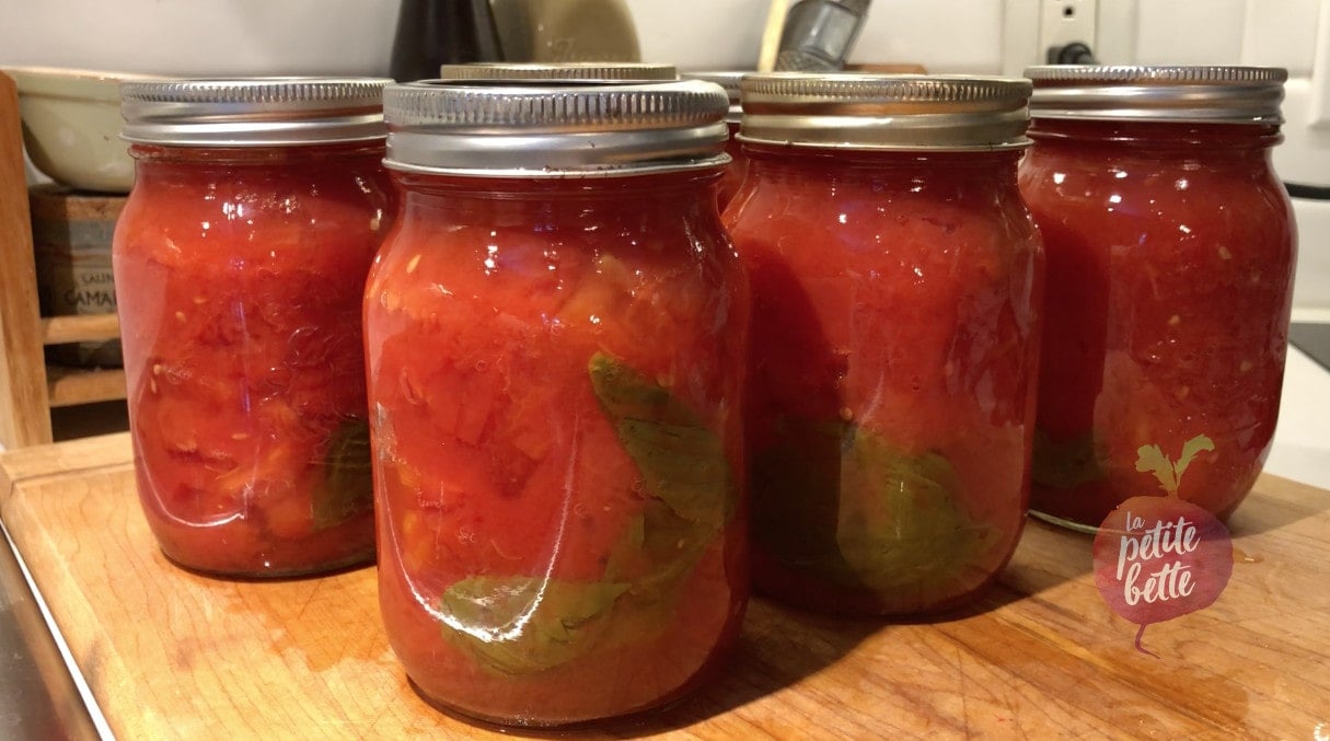 Conserves de tomates