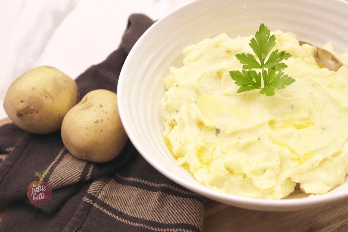 Patates pilées purée de pommes de terre