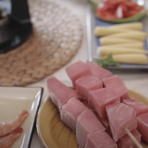 Fondue fruits de mer