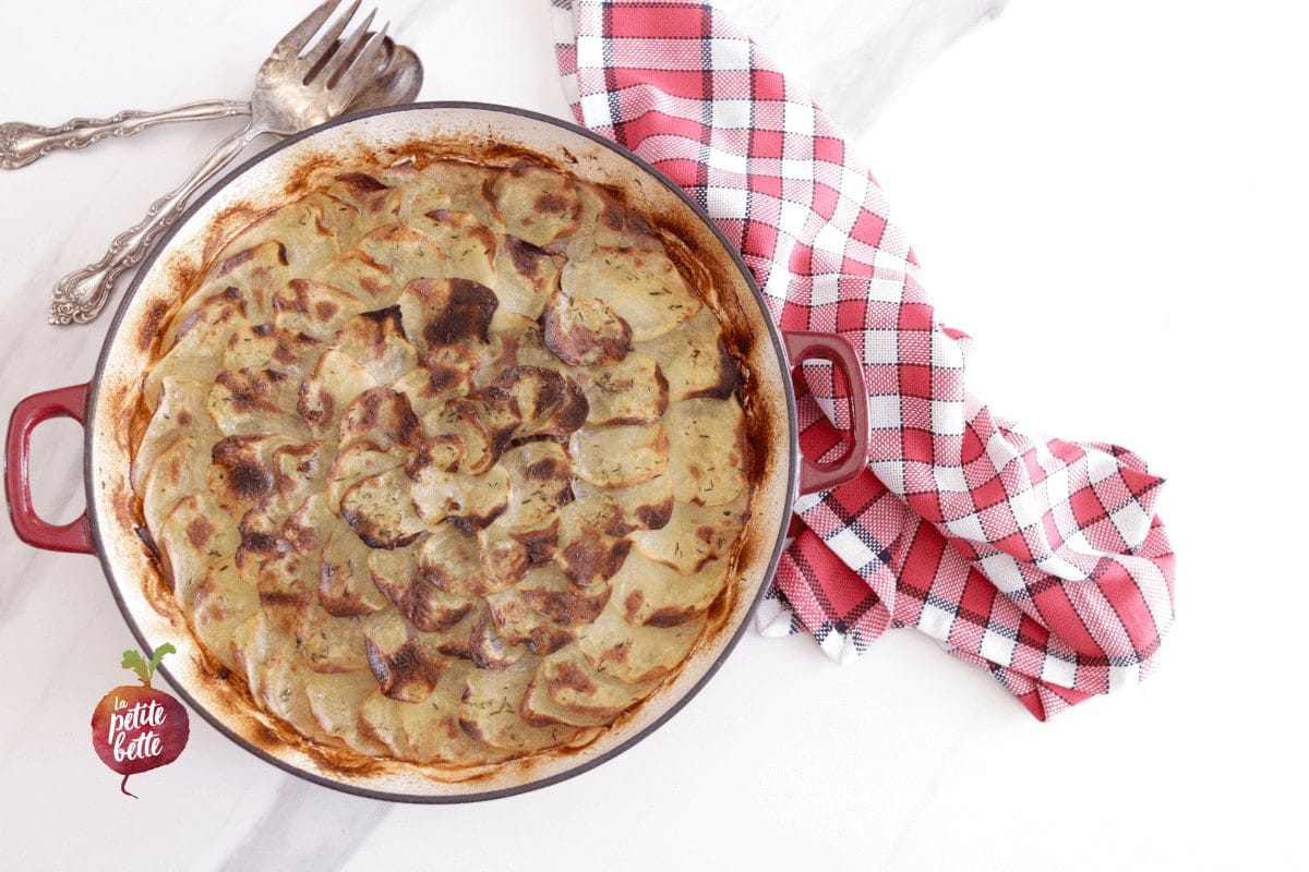 pommes de terre boulangère canard