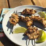 brochettes de poulet au bbq