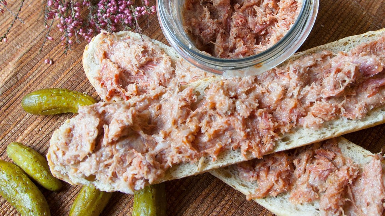 baguette rillettes