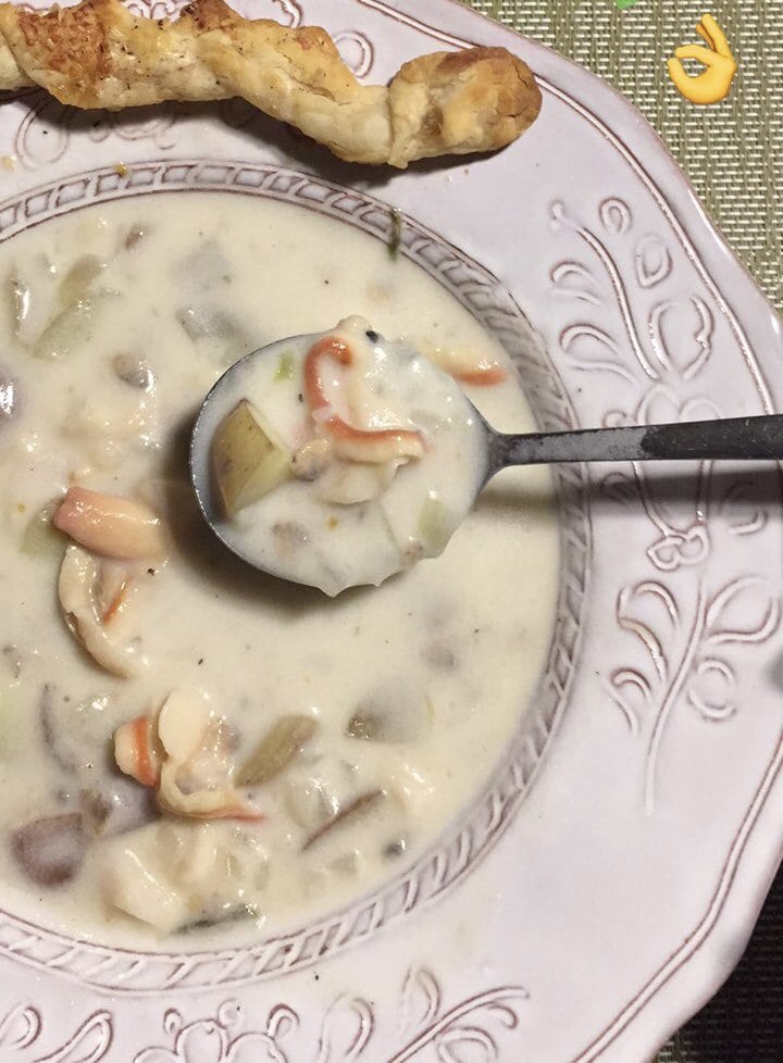 chaudrée de palourde recette