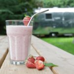 milkshake aux fraises