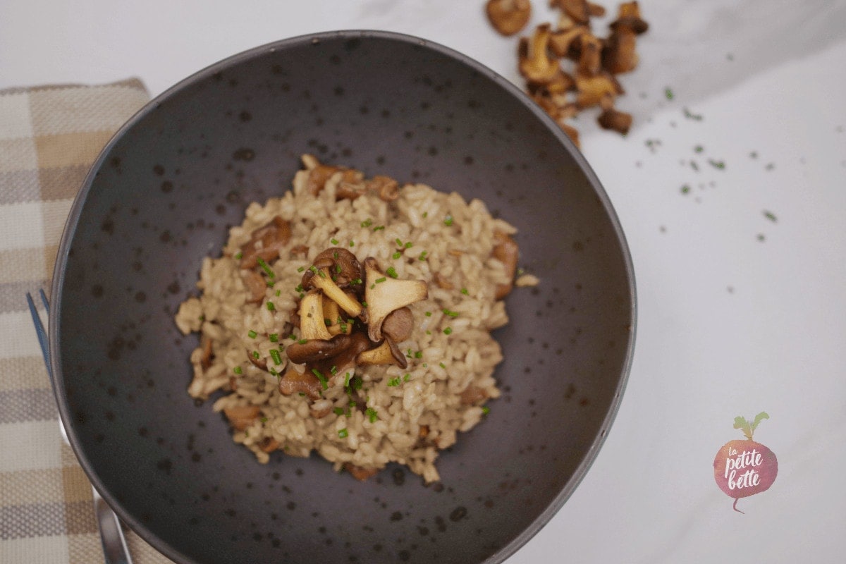 Risotto aux champignons sauvages