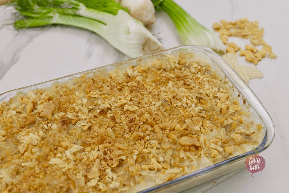 Gratin de pâtes au thon - Tuna Casserole