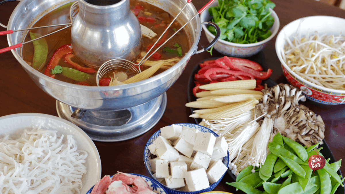 Tom yum soupe hot pot