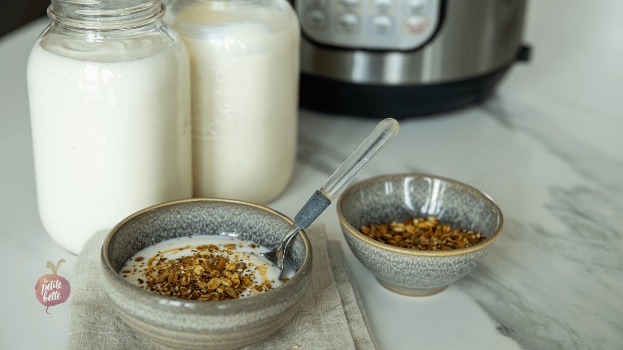 yogourt maison au Instant pot