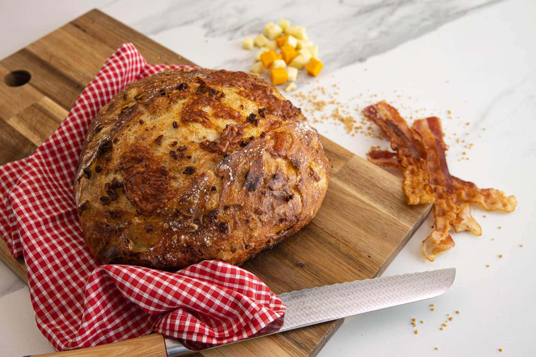 Pain maison aux pommes