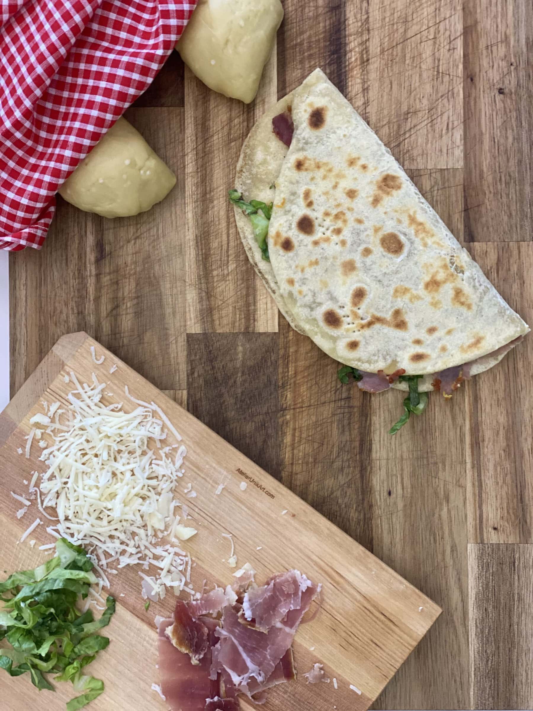 recette piadina