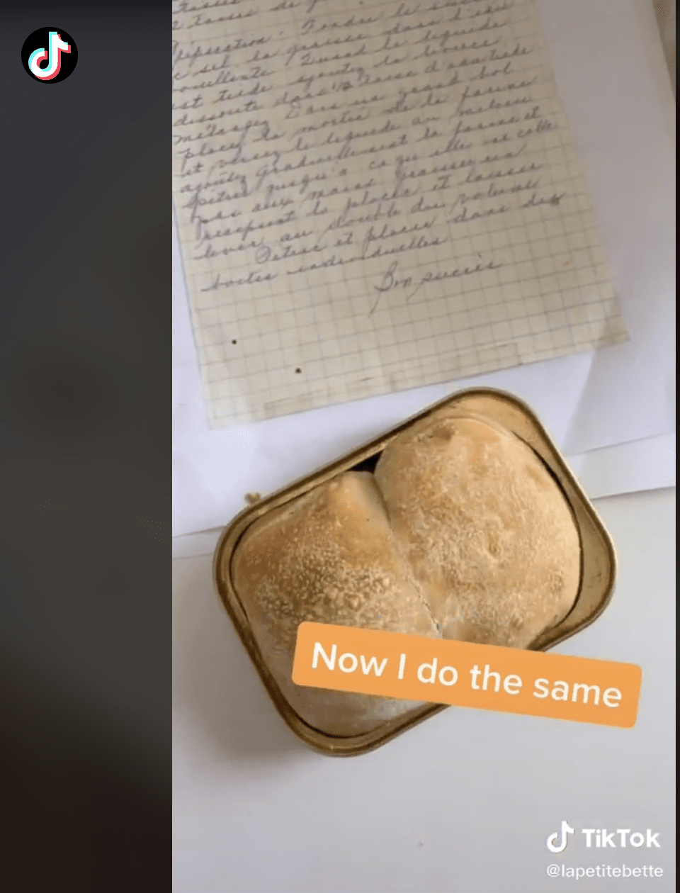 petits pains en boite sardine