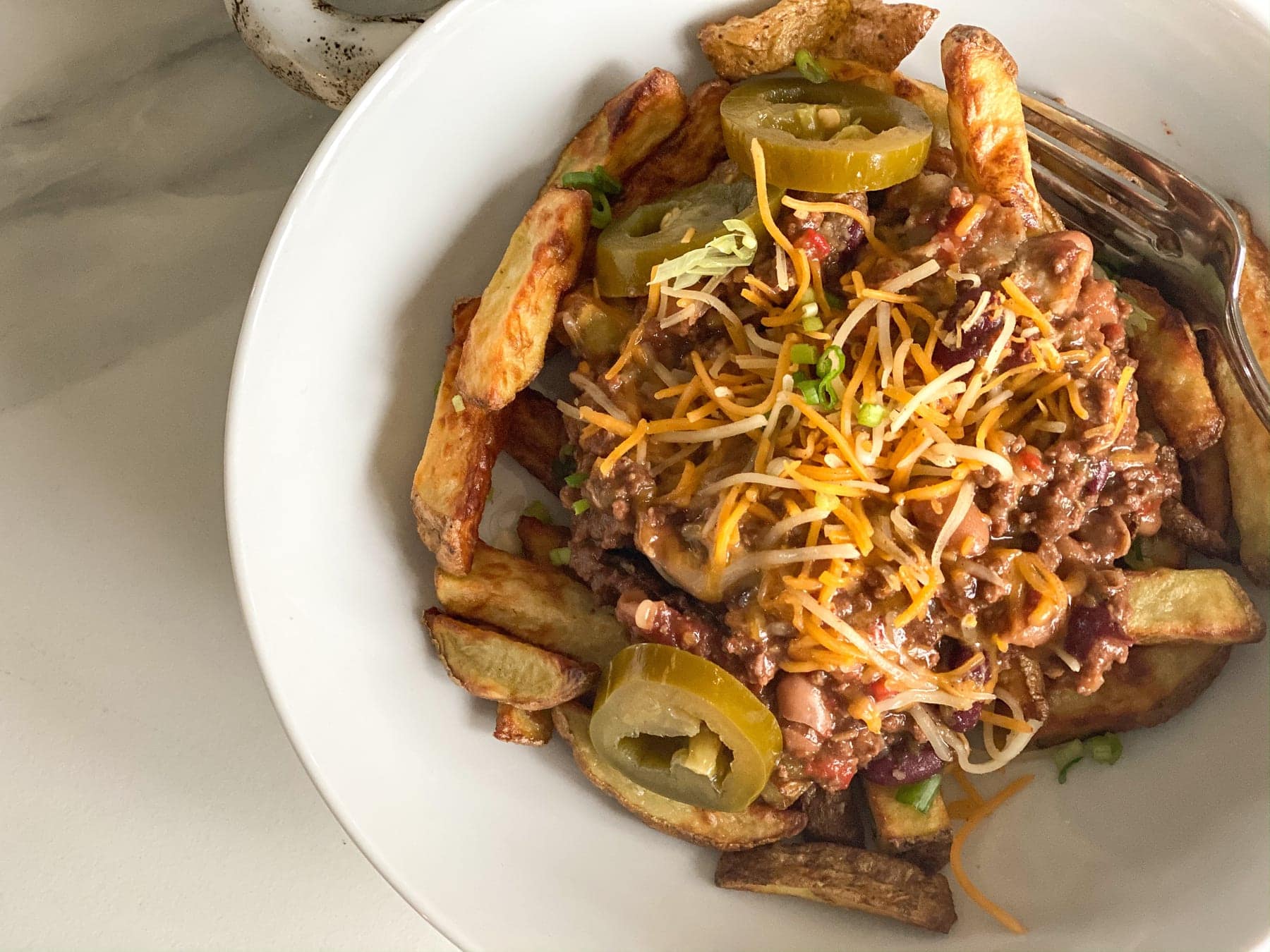 Frites au chili Tex Mex