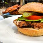 burger poulet croustillant