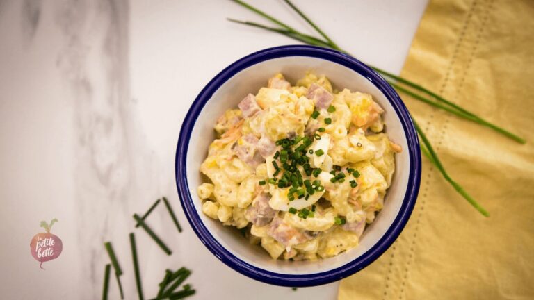 salade macaroni et patate hawaiien