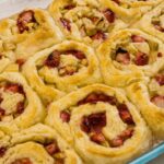 Brioches facile fraise rhubarbe