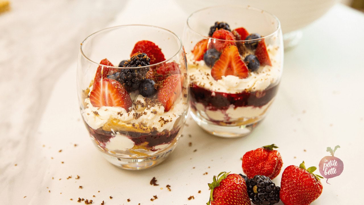 tiramisu aux  petits fruits