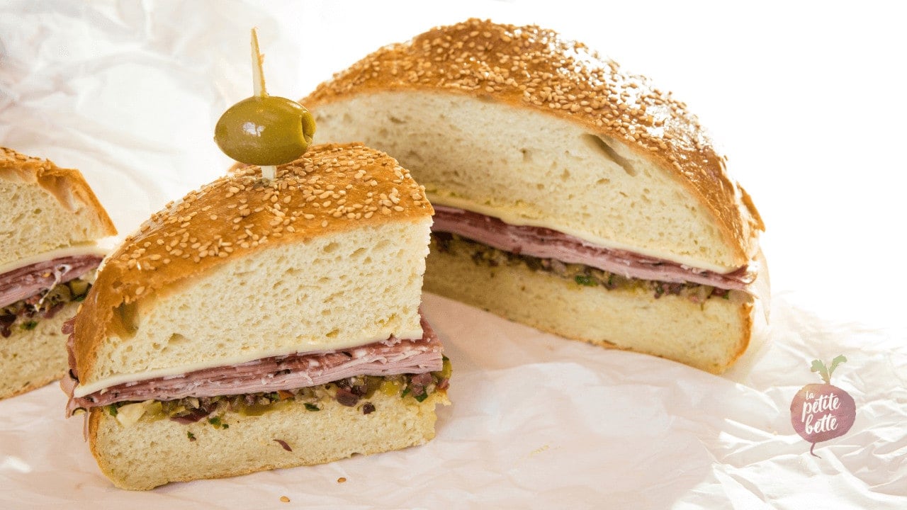pain muffuletta maison