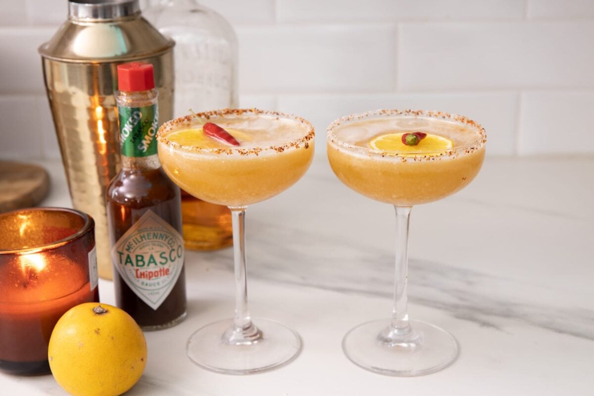 Cocktail fin d'année Tabasco petite bette