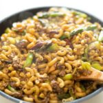 macaroni chinois au boeuf