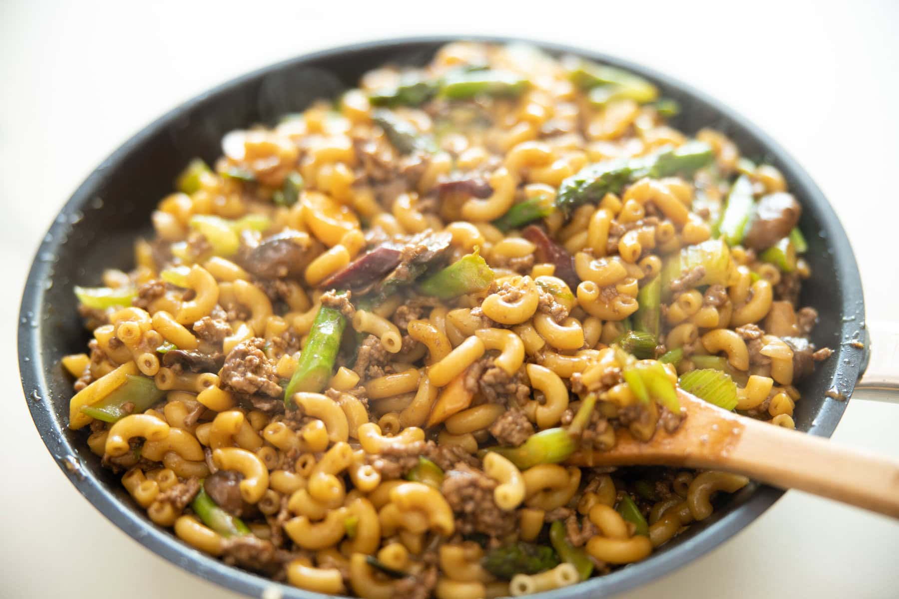 macaroni chinois au boeuf