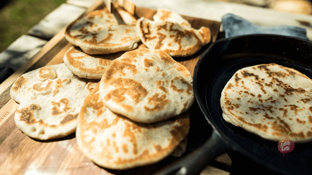 pains pita épais moelleux